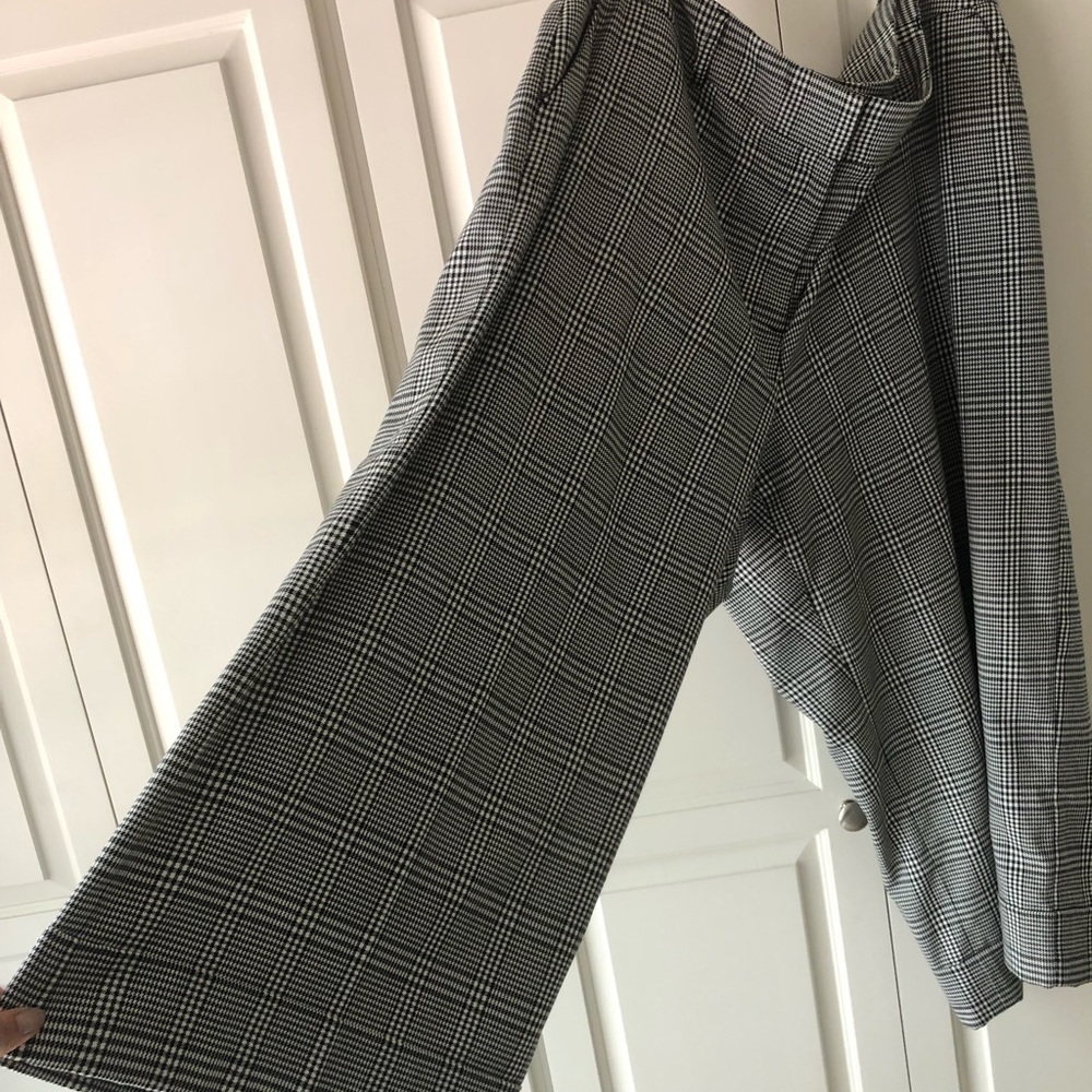 wide legged crop Lane Bryant pants ⚡️🖤🎩